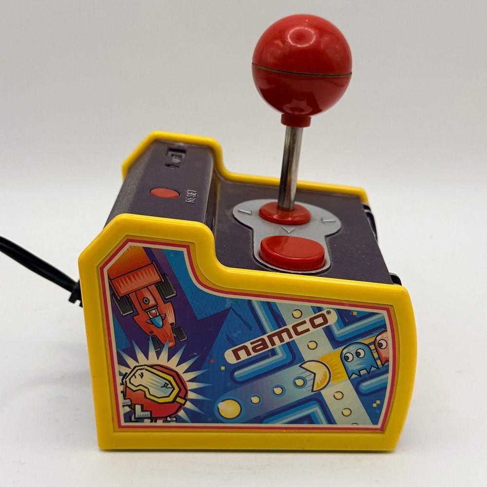 Namco TV Games Plug and Play Retro Arcade Joystick Pac-Man RCA Video Game System